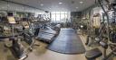 Fully Equipped Secure Fitness Center.